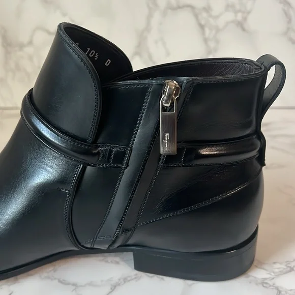 Salvatore Ferragamo Black Freud Boot - Great Condition  display picture 3